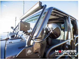 Jeep Wrangler JL Round Trail Mirror Kit - Pair